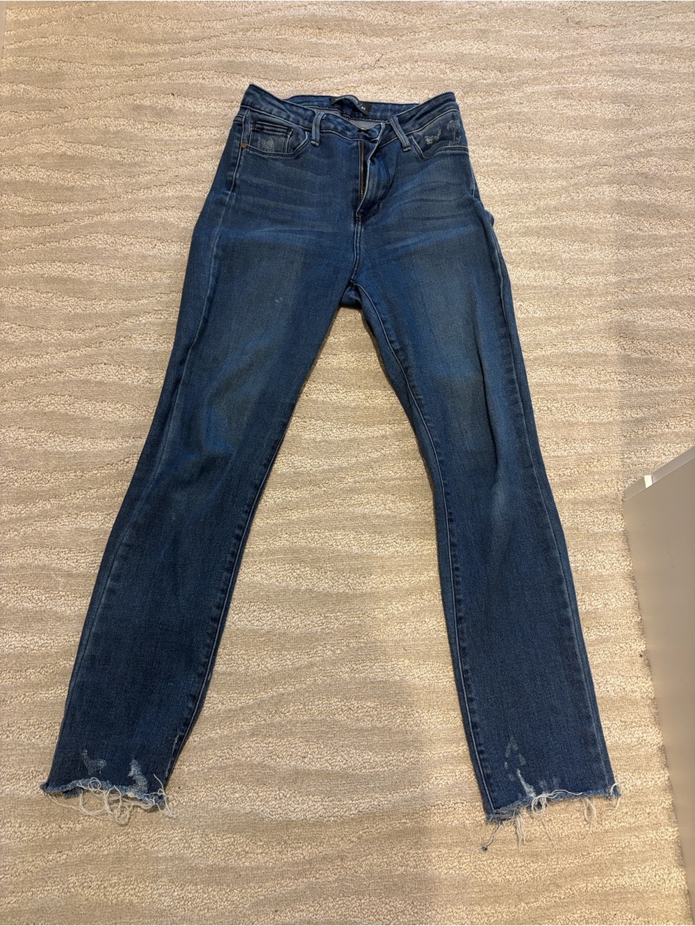 Just Black Straight Leg Dark Indigo Jeans